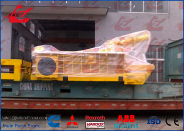 400 টন কাটন ফোর্স কাটা স্ক্র্যাপ মেটাল জন্য চ্যানেল ইস্পাত শিয়ার Baler মেশিন