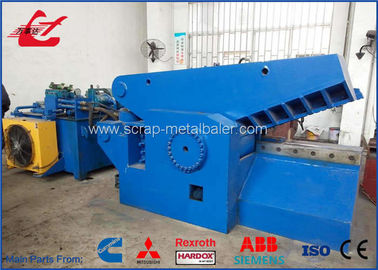 কেনা 120 টন 15kW হাইড্রোলিক মৃদু শিয়ার / মেটাল স্ক্র্যাপ কাটার মেশিন online manufacture