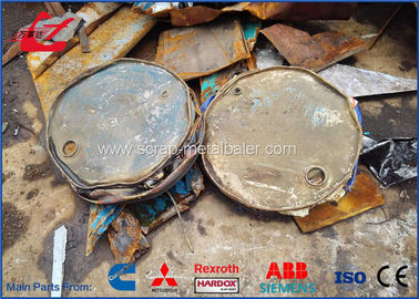 কেনা জলবাহী স্ক্র্যাপ 210L ইস্পাত ড্রাম ক্রশার 250 কেএন পুশ ফোর্স এক বছরের নিশ্চয়তা online manufacture